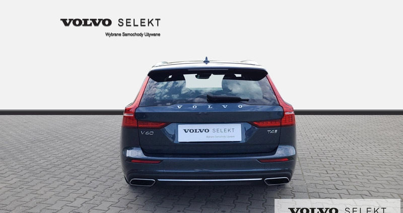 Volvo V60 cena 139777 przebieg: 56700, rok produkcji 2019 z Gostyń małe 529